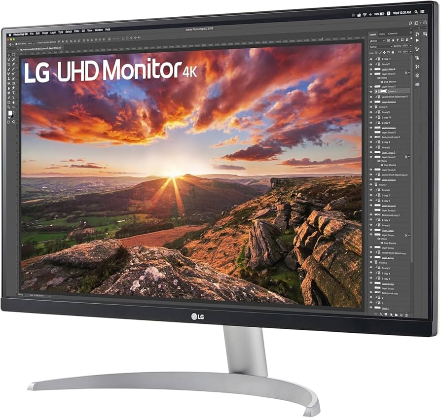 LG 27UP600K 27-inch Ultrafine 4K UHD IPS Monitor 3840x2160